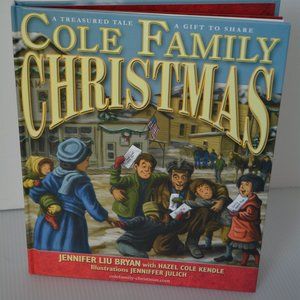 Cole Family Christmas by Bryan Jennifer Childrens Chapter Story Book Hardcover